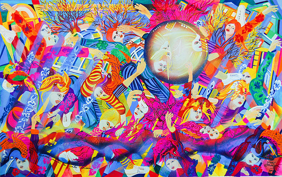 Festival Under a Pale Moon