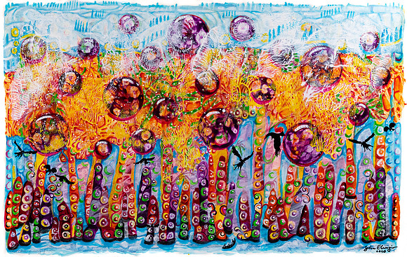 Stilted Groovy Garden