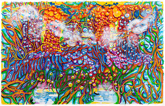 Cloudy Groovy Garden