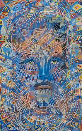 In Her Dreams She Walks and Waking She Walks and Walk Until She Gets to the Land of Noise 2006 (SOLD)